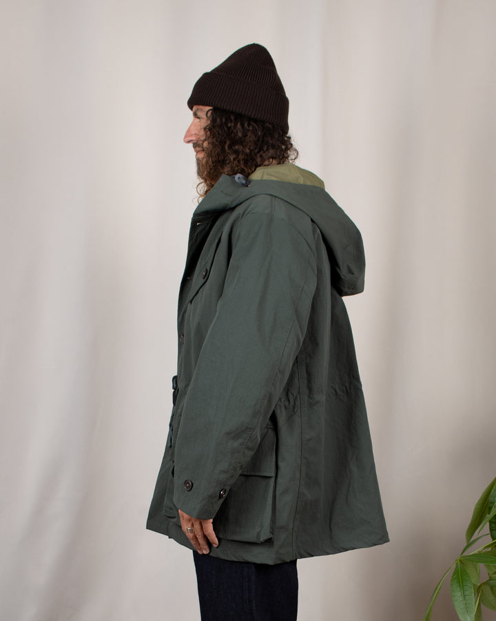 Boston Parka Recycl Nylon Ripstop Khaki