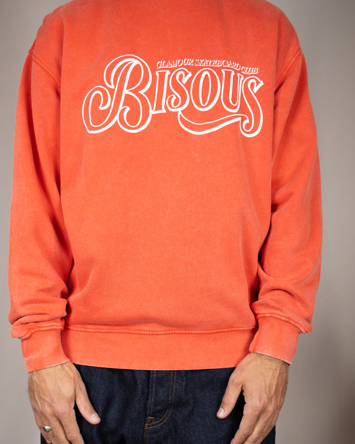 Crewneck Glamour Washed Red