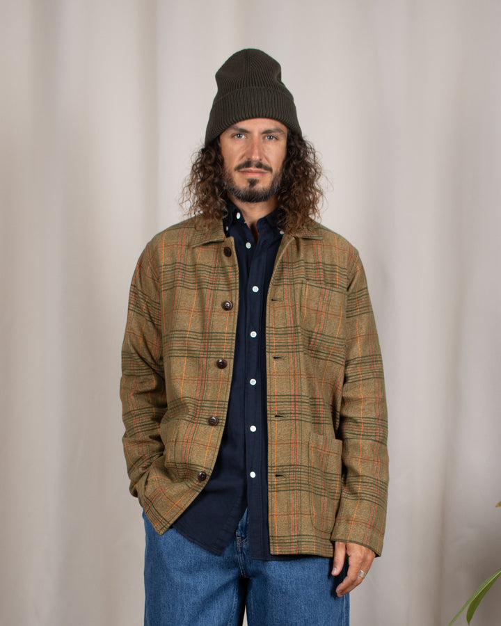 N°106 Shirt Jacket Olive Green