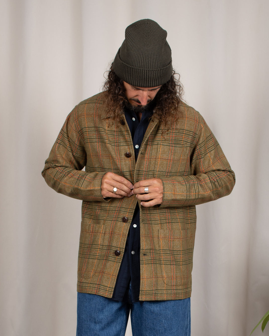 N°106 Shirt Jacket Olive Green
