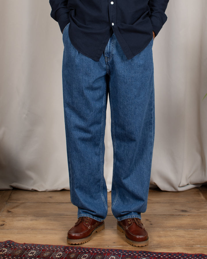 Bamba Pant Mid Stone Wash Denim