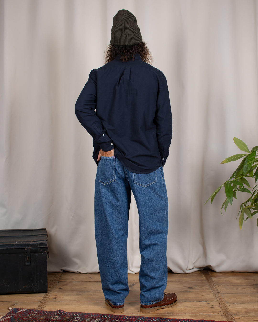 Bamba Pant Mid Stone Wash Denim