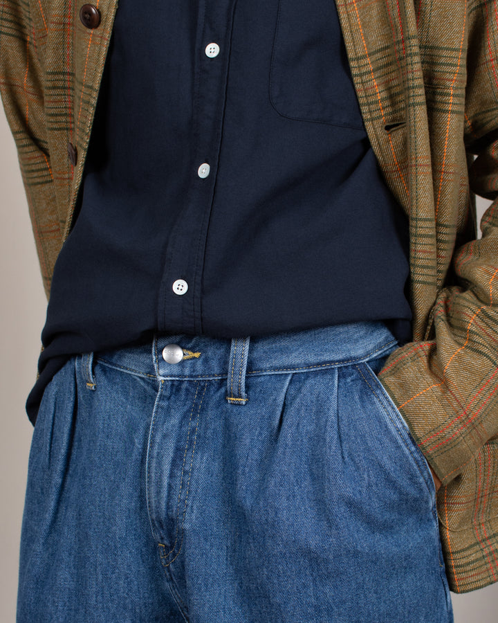 Bamba Pant Mid Stone Wash Denim