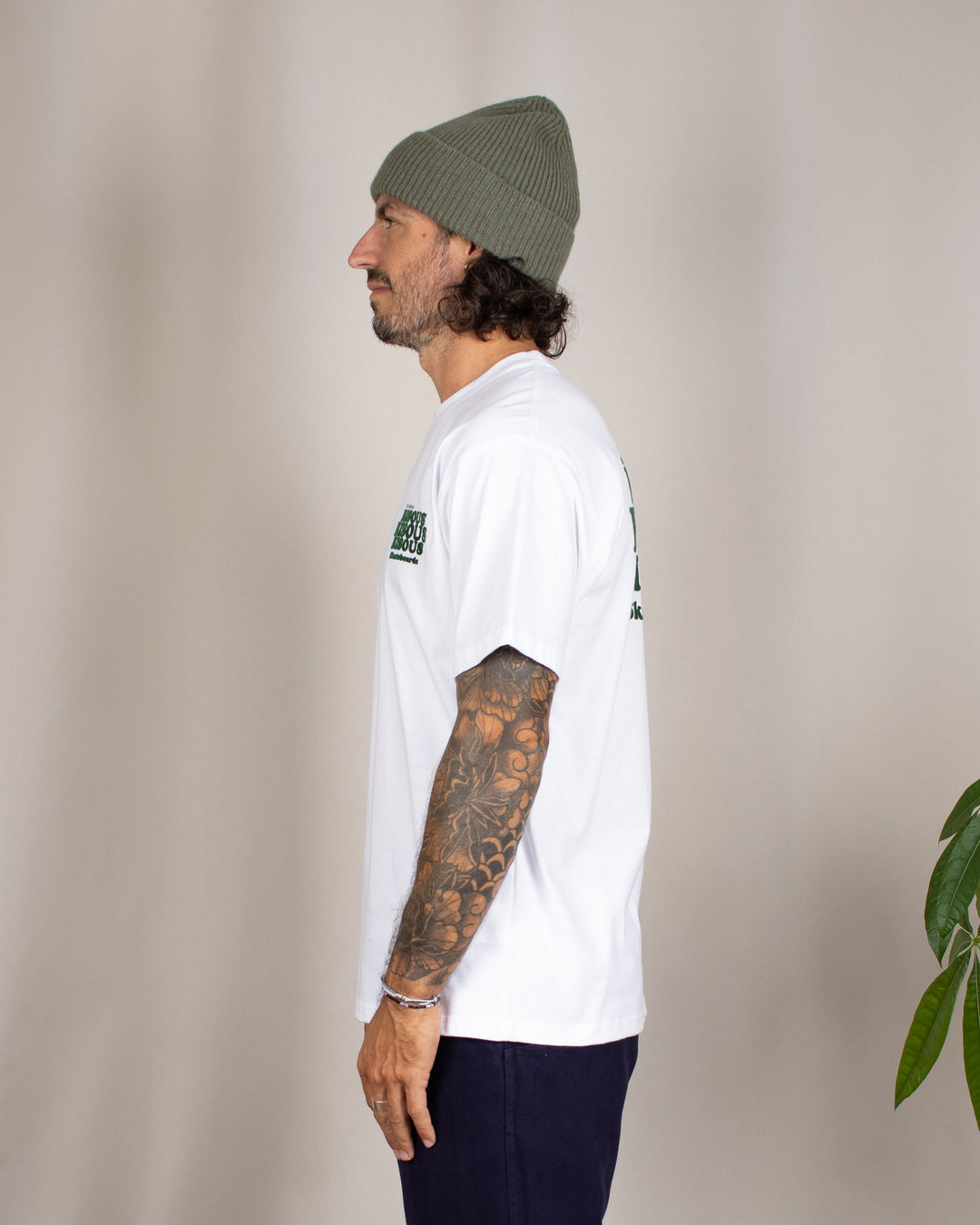 T-shirt Grease White