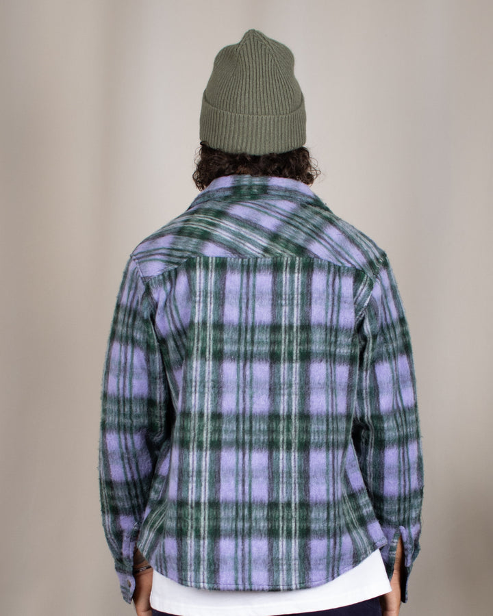 Garage Flannel Shirts Purple