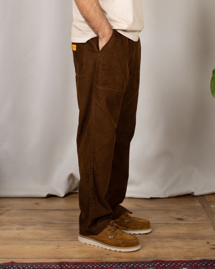 Fine Cord Chef Pants Bark