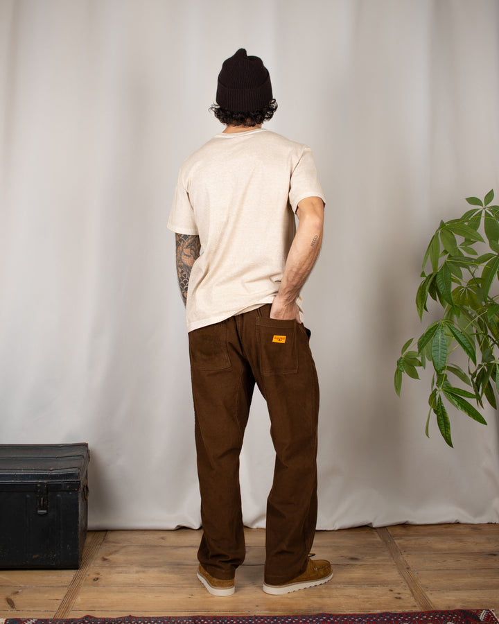 Fine Cord Chef Pants Bark