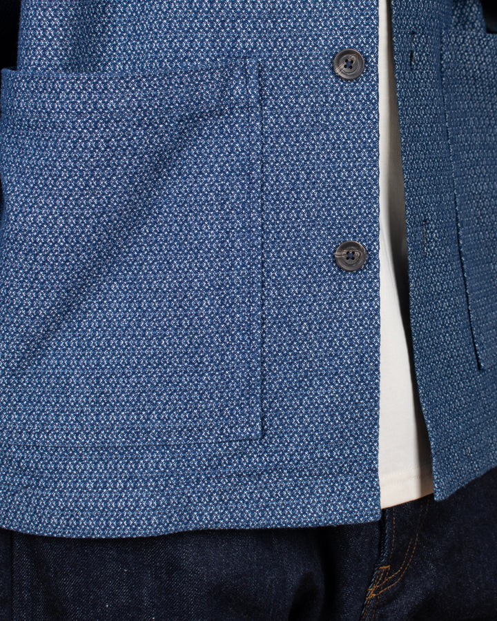 Blade Needle Jacket Blue