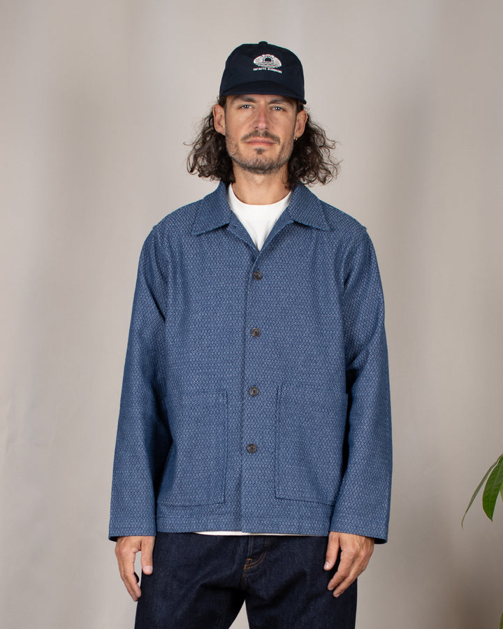 Blade Needle Jacket Blue