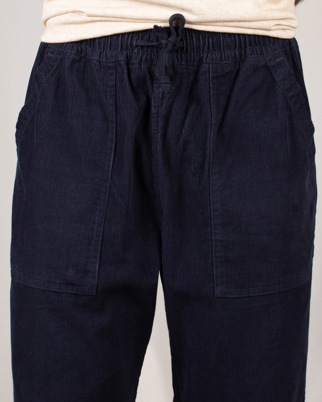 Fine Cord Chef Pants Navy