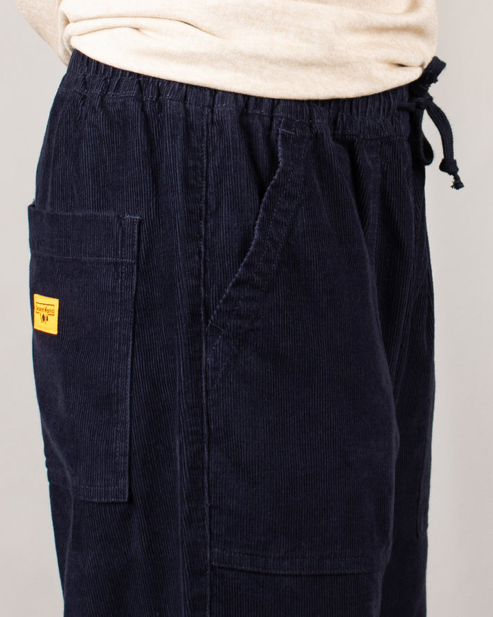 Fine Cord Chef Pants Navy