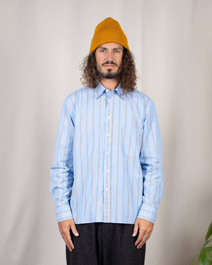Lazy Day Shirt Pop Stripe Four Blue