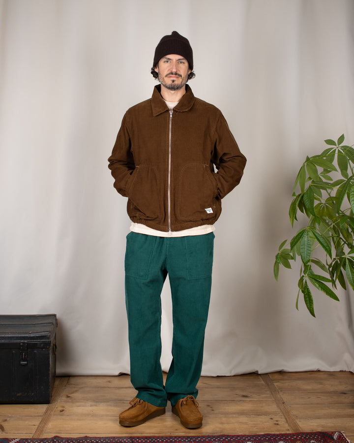 Fine Cord Work Jacket Bark