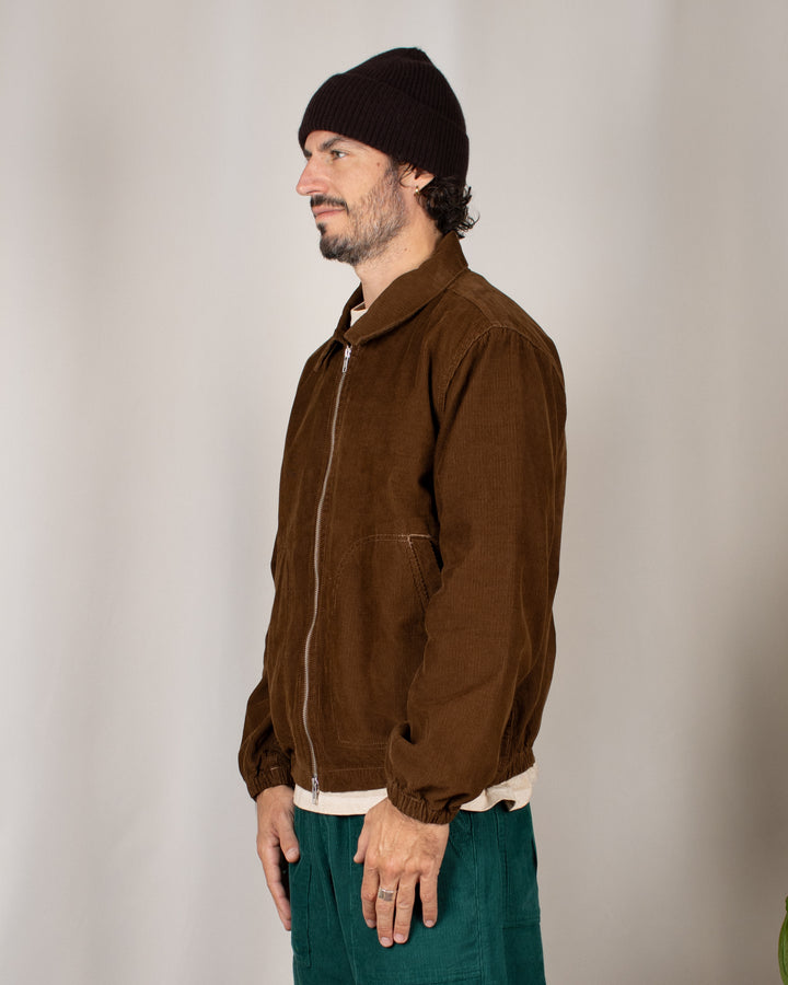 Fine Cord Work Jacket Bark