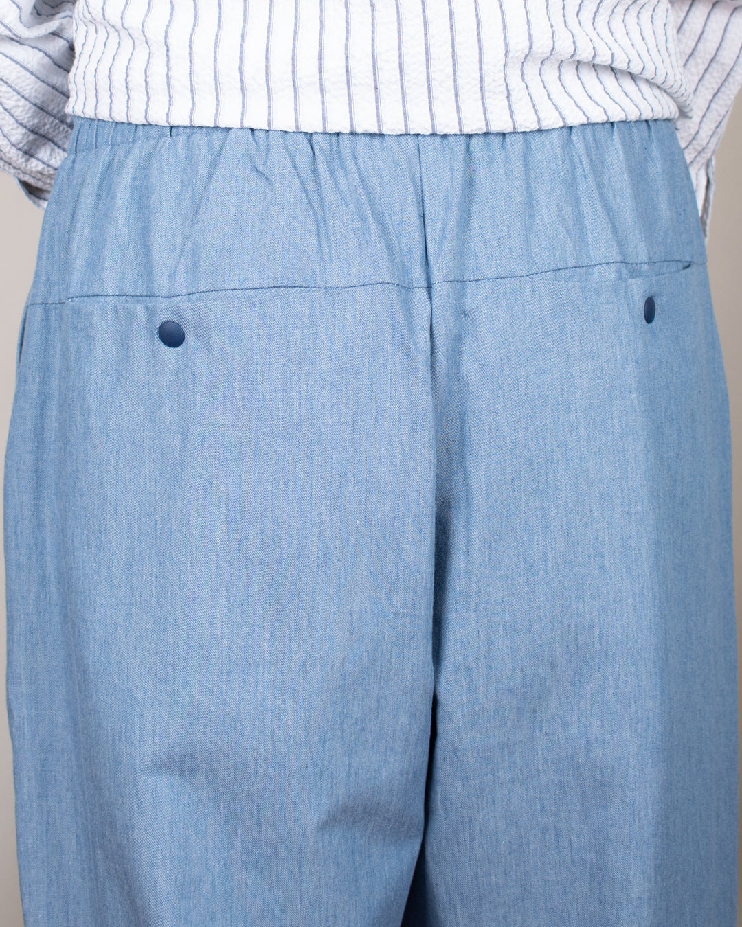 Smart Pants Cotton Light Indigo