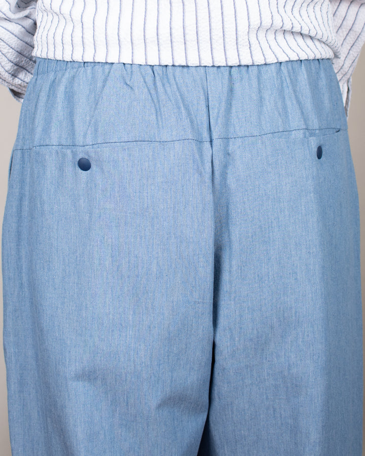 Smart Pants Cotton Light Indigo