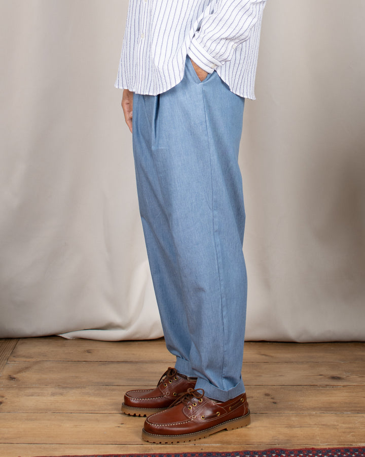 Smart Pants Cotton Light Indigo