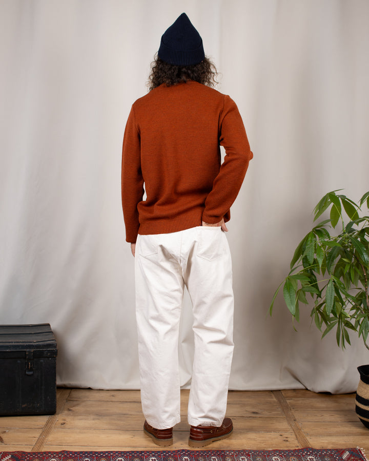 Jean 25001 Loose Straight Ecru Washi Denim