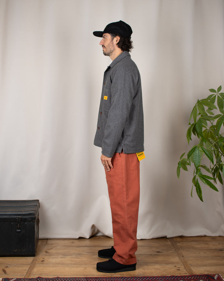 Flannel FOH Overshirt Charcoal