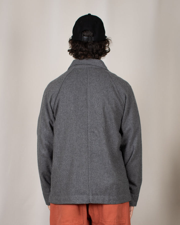 Flannel FOH Overshirt Charcoal