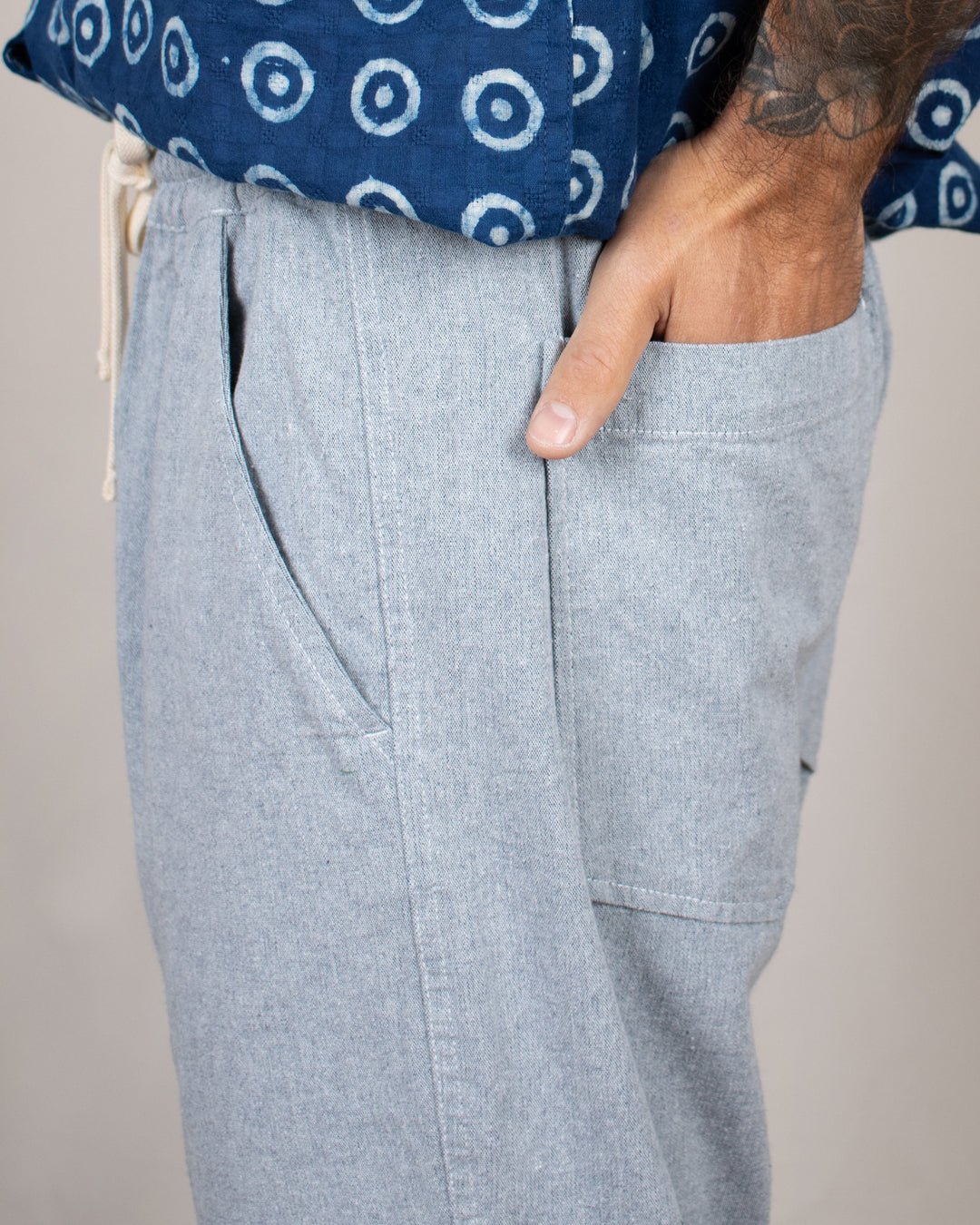Hi Water Trouser Jean Cloth Reworked