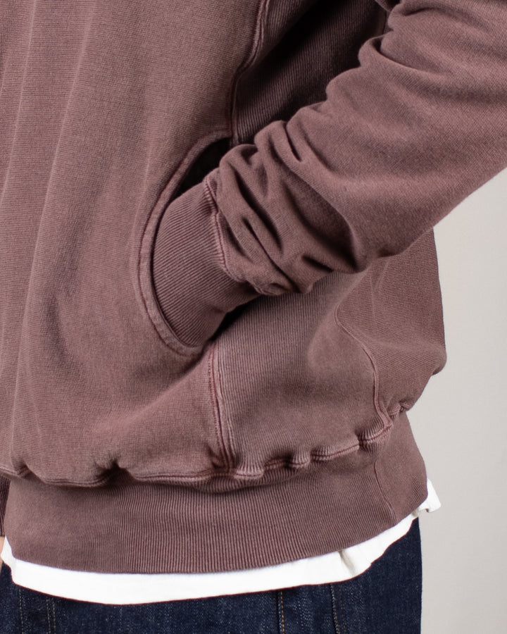 Heavy Crew Sweat P-Bordeaux