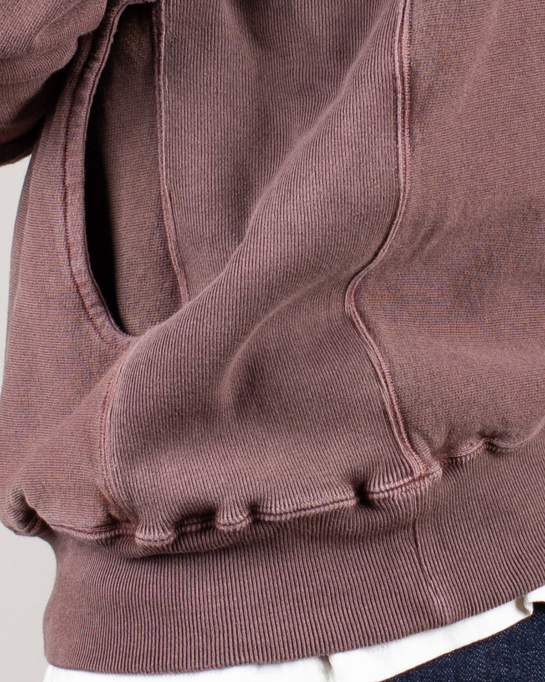 Heavy Crew Sweat P-Bordeaux