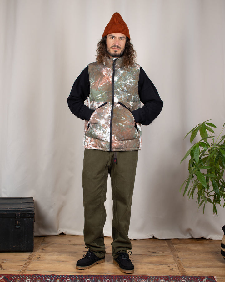 Down Puffer Vest Tie Dye