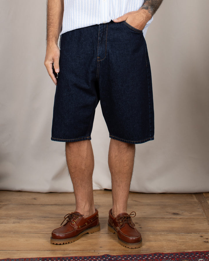 Japan Square Pocket Short Blu Raw
