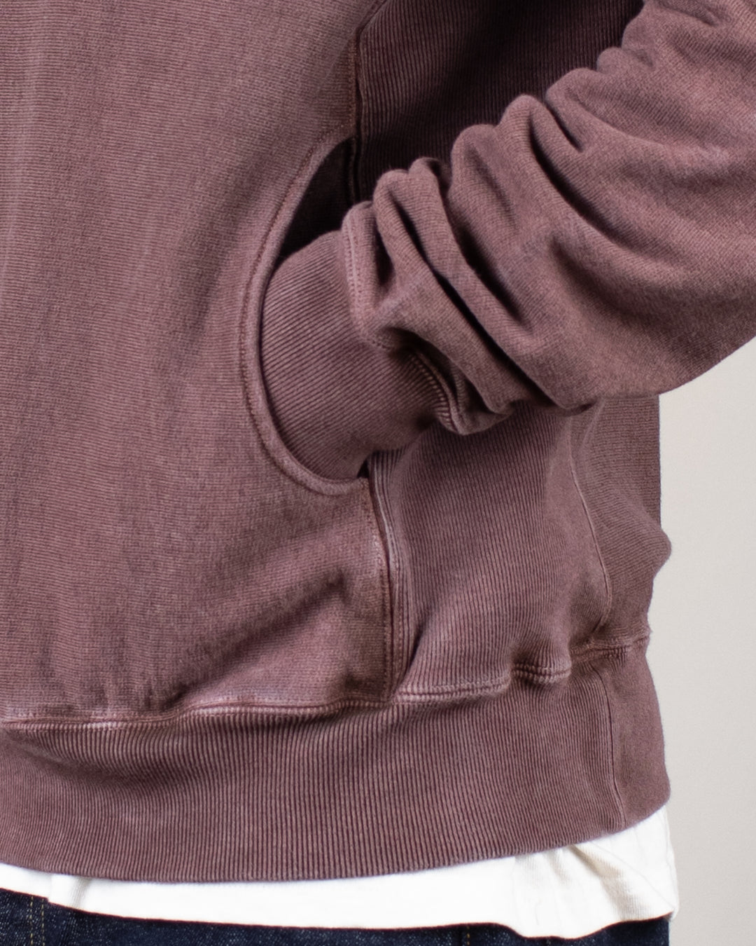 Heavy Pullover Hood Sweat P-Bordeaux