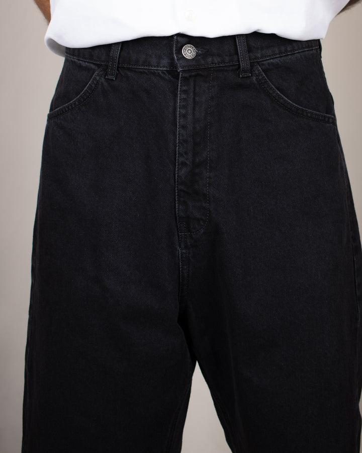 Japan Square Pocket Short Black Raw
