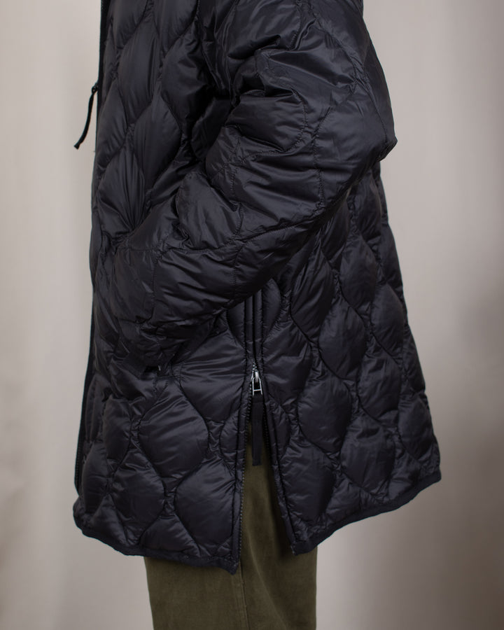 Military M65 Liner W-Zip Hood Down Jacket Black