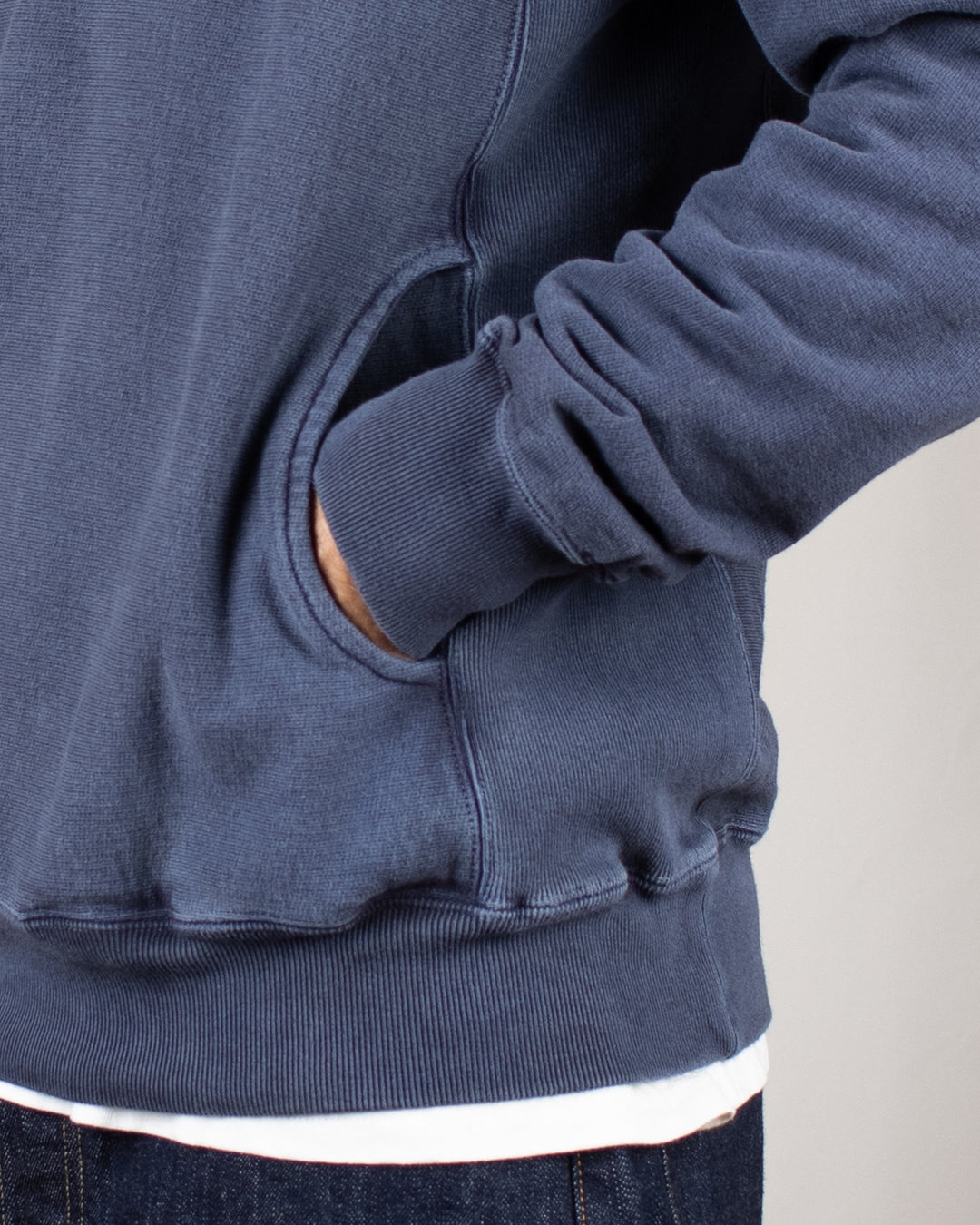 Heavy Pullover Hood Sweat P-Navy