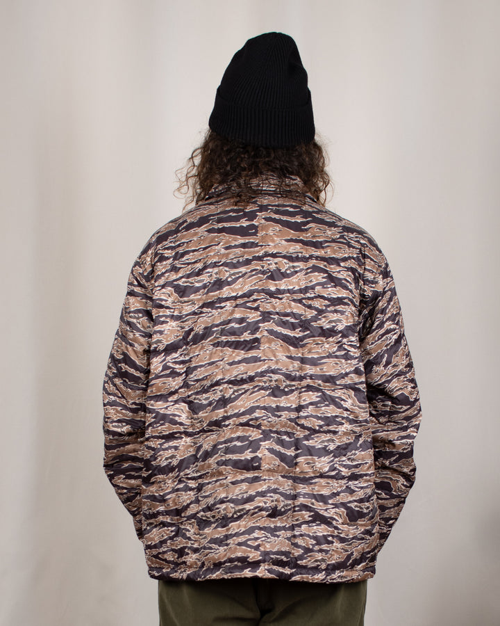 Down Coach Jacket BK-Gold Tiger Camo
