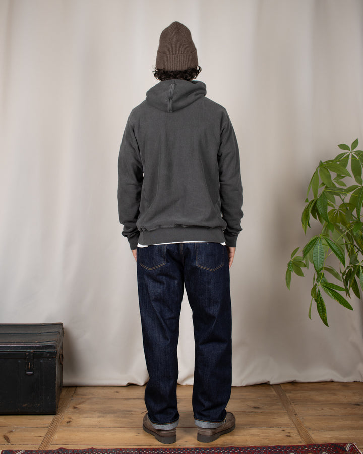 Heavy Pullover Hood Sweat P-Black