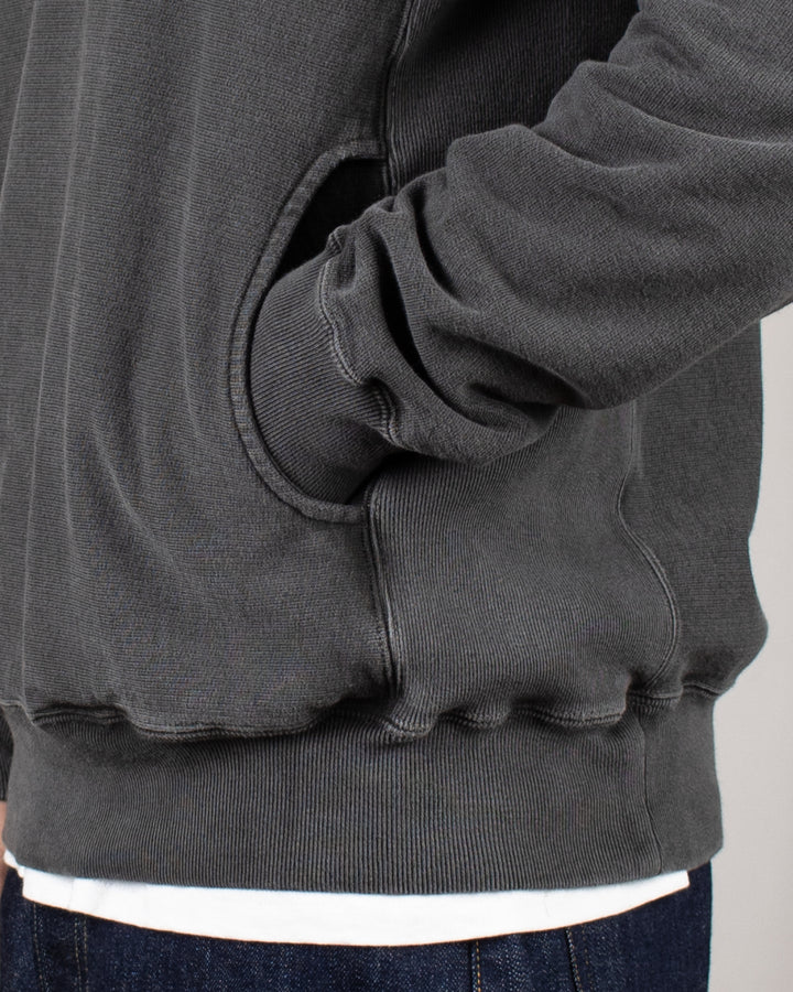 Heavy Pullover Hood Sweat P-Black
