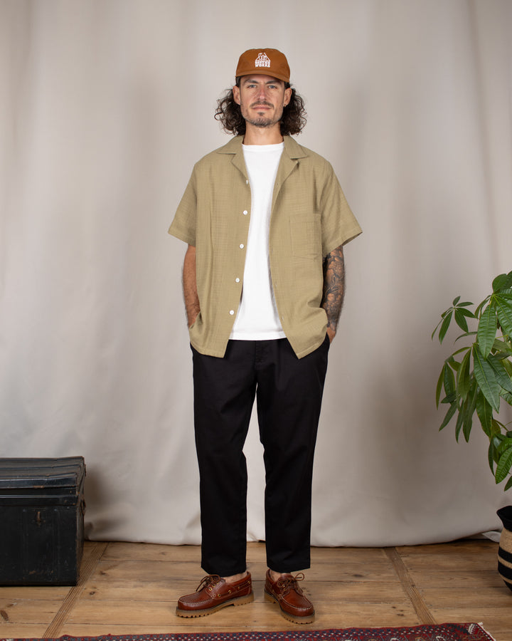 Hi Water Trouser Black Twill