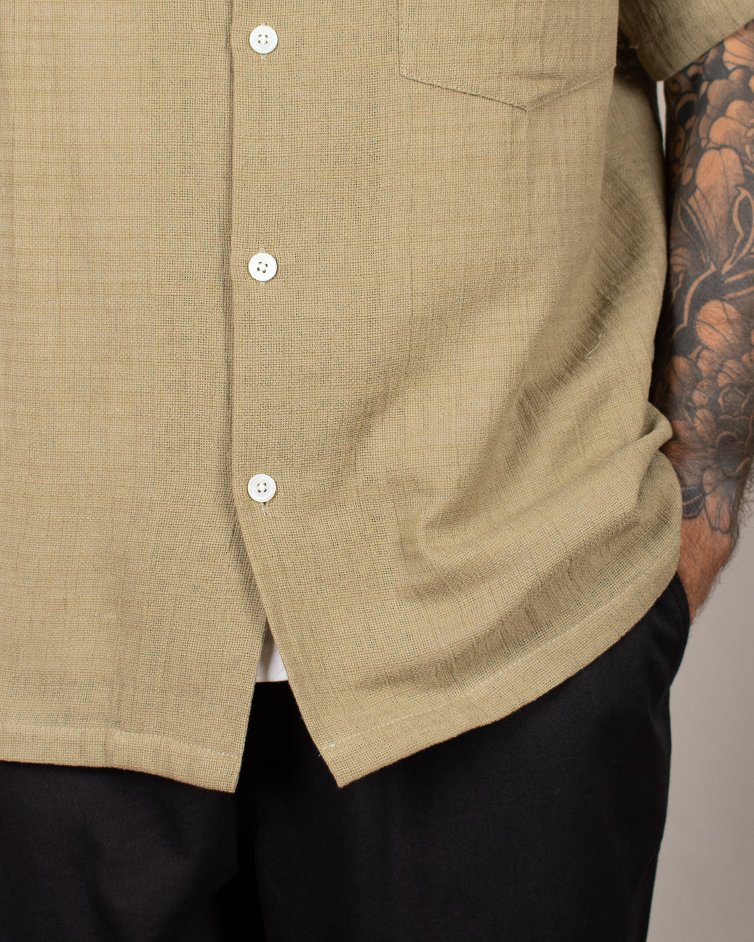 Grain Shirt Khaki