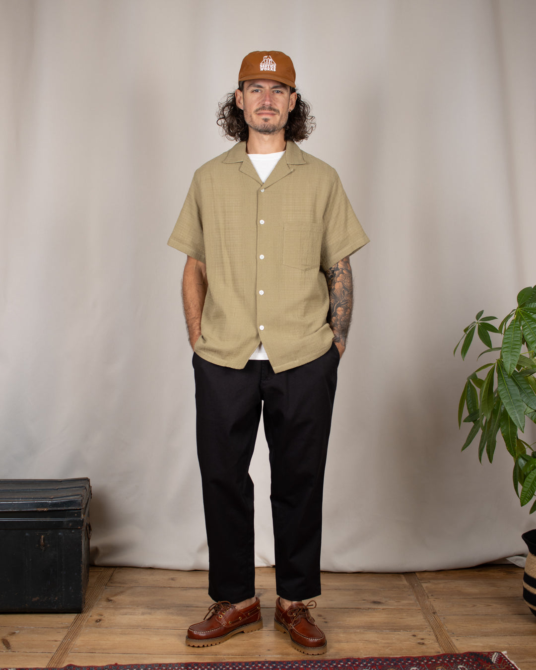 Grain Shirt Khaki