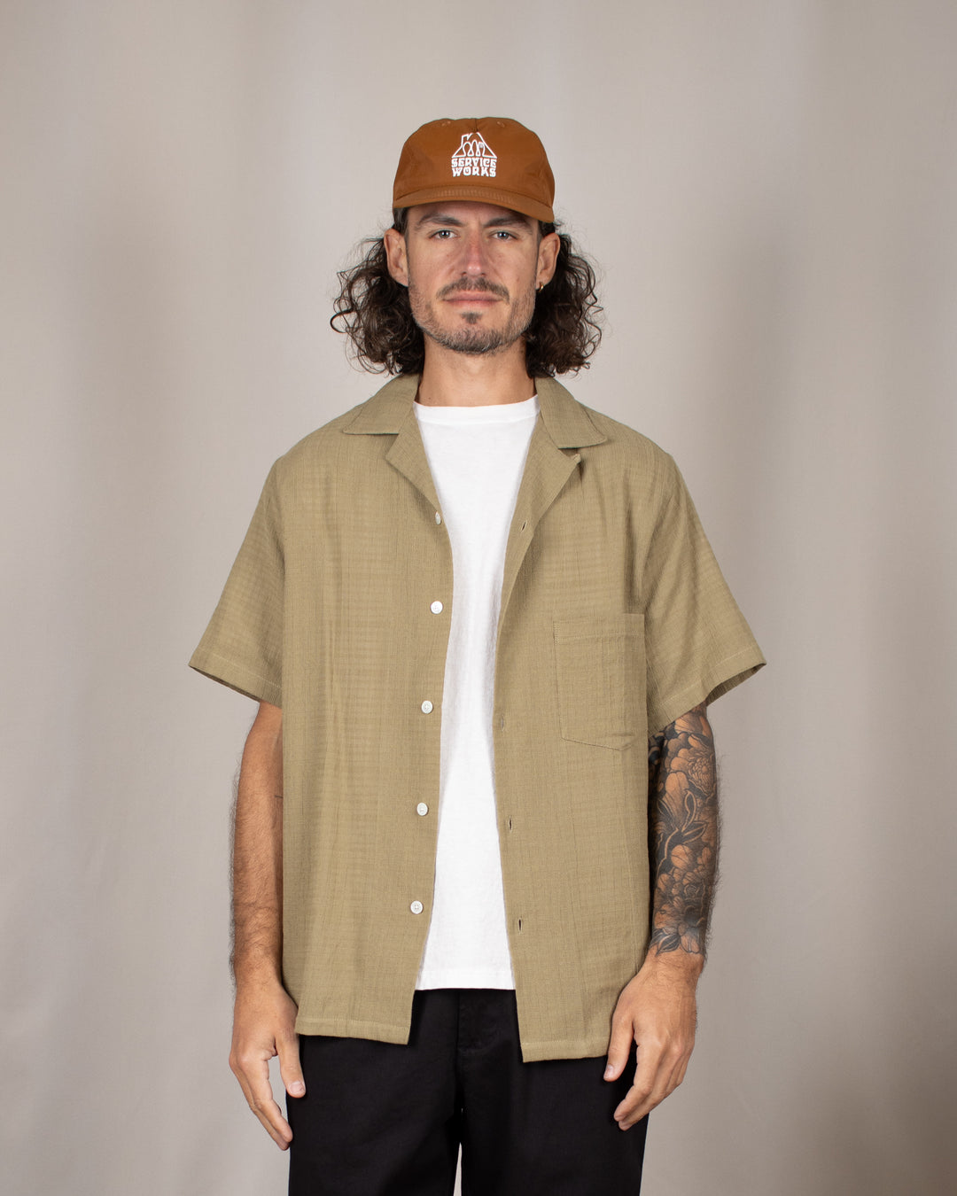 Grain Shirt Khaki