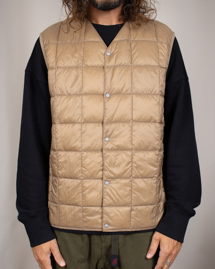 V-Neck Button Down Vest Grayge