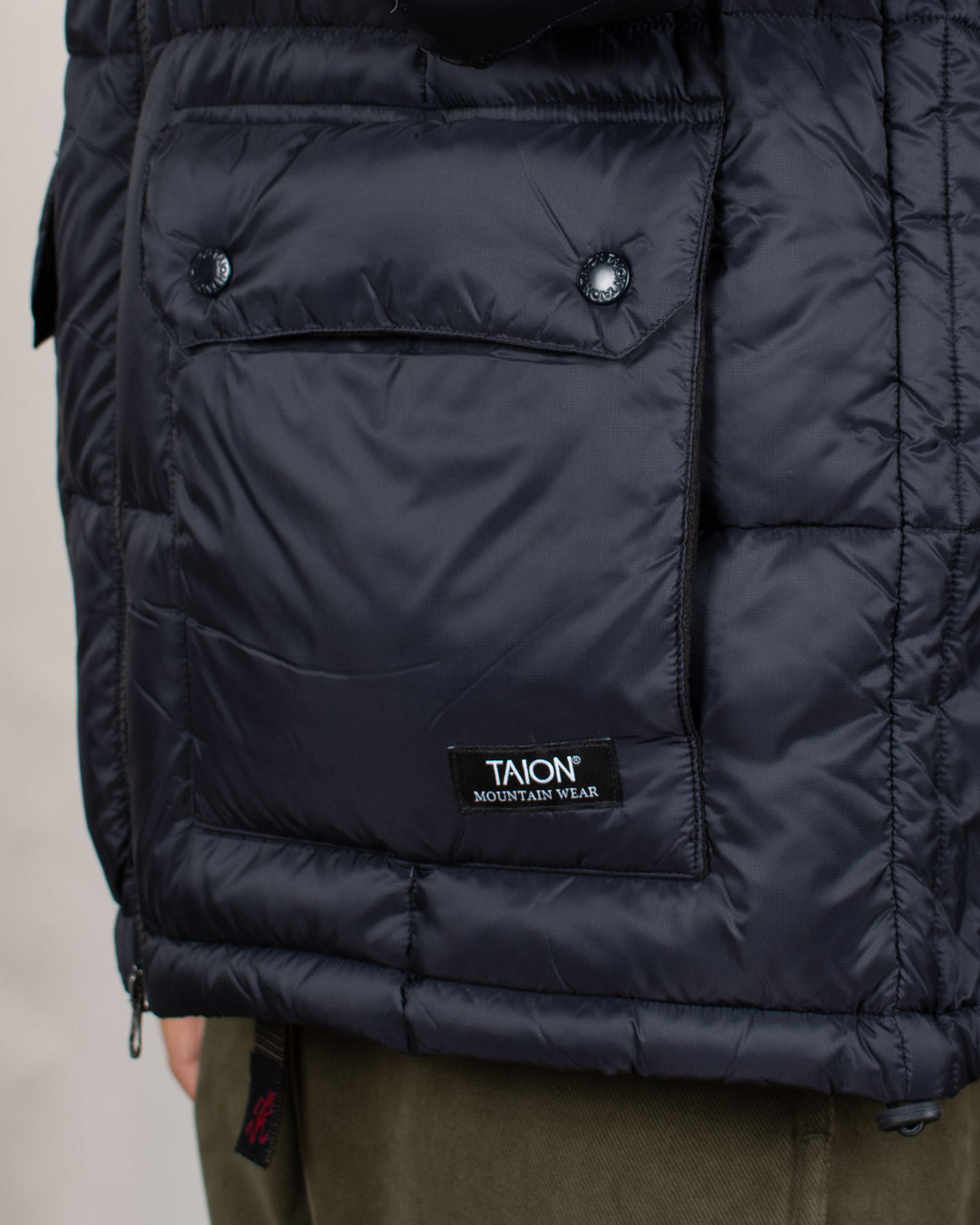 Volume Hood Down Jacket Black