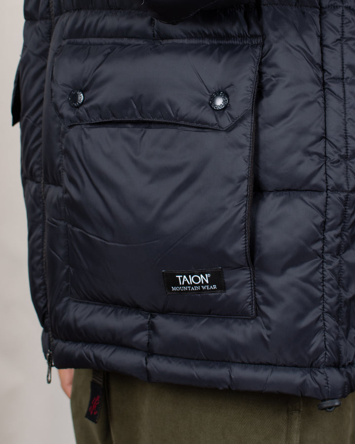 Volume Hood Down Jacket Black