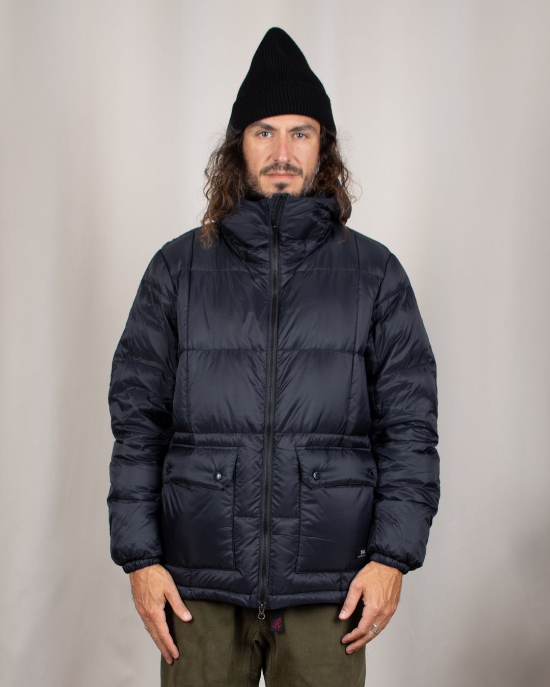 Volume Hood Down Jacket Black