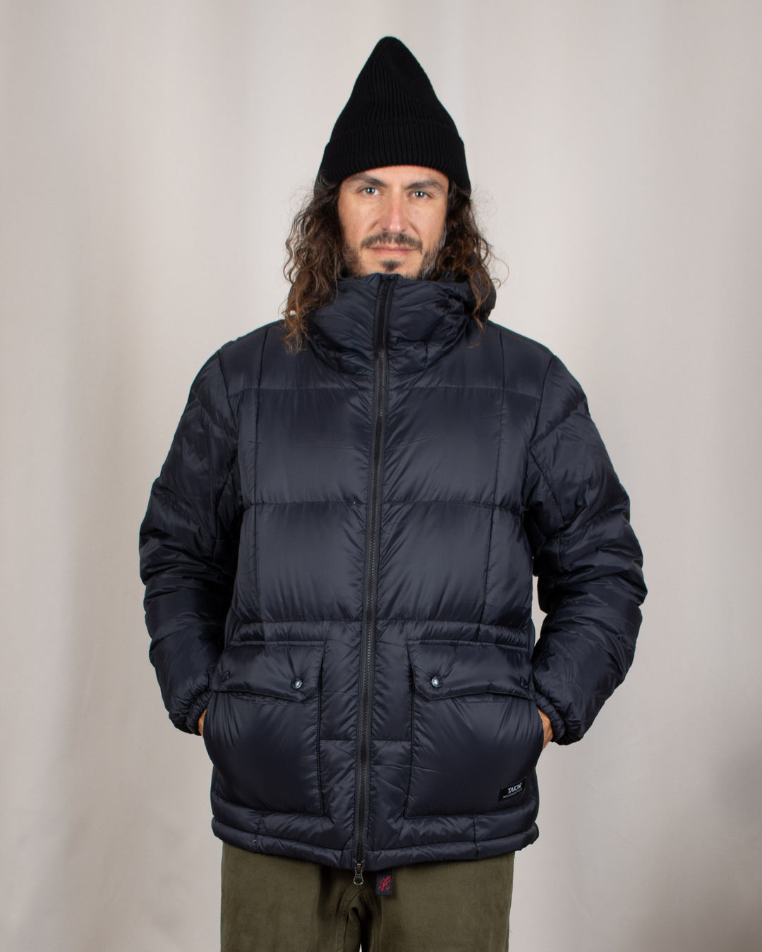 Volume Hood Down Jacket Black
