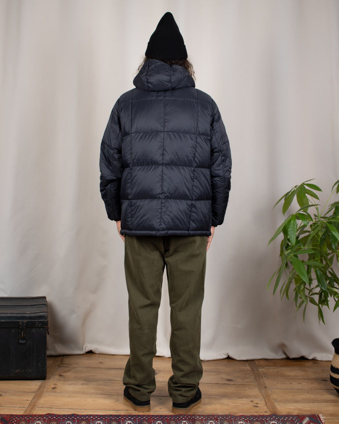 Volume Hood Down Jacket Black