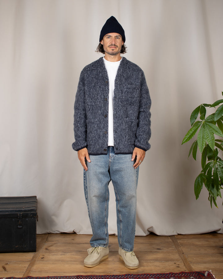 Japan Square Pocket Jeans Marble Ice