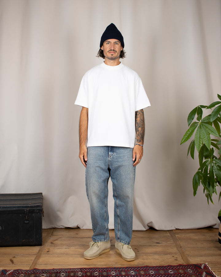 Japan Square Pocket Jeans Marble Ice