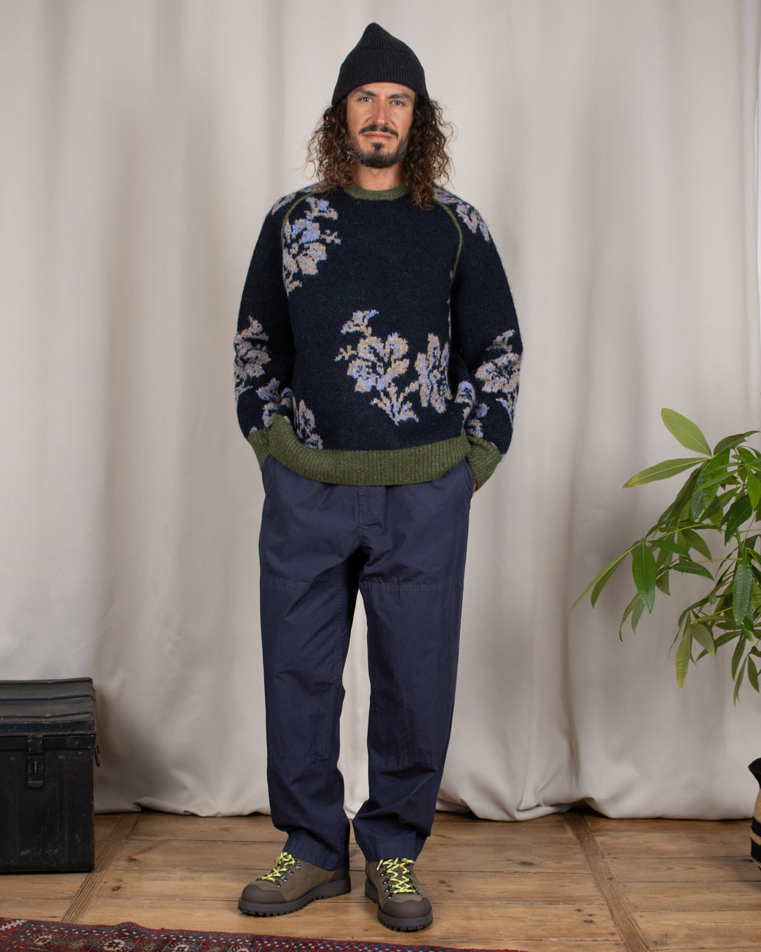 Easy Double Knee Pant Eclipse Navy