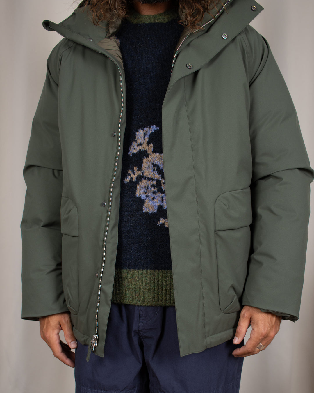 Underworld Thermoplume Parka Olive Green